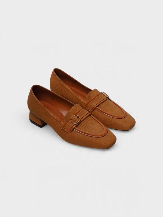 Tan Formal Court Shoes 8108234