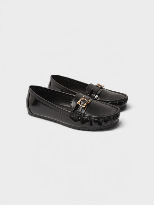 Black Casual Moccasins 8004664