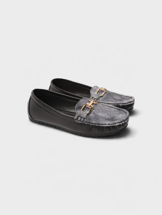 Black Casual Moccasins 8004637