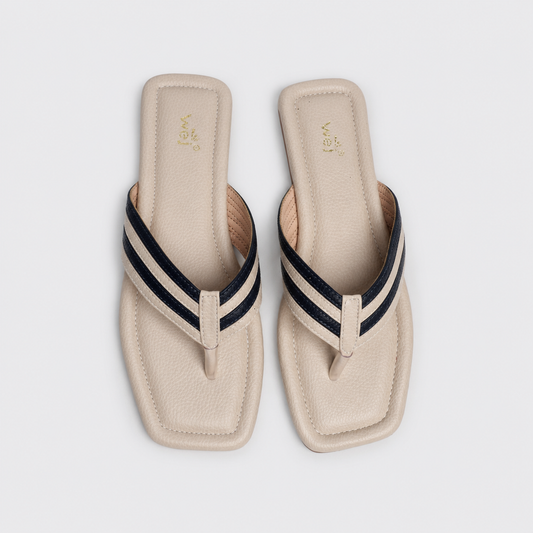 Beige Casual Chappal 8001104