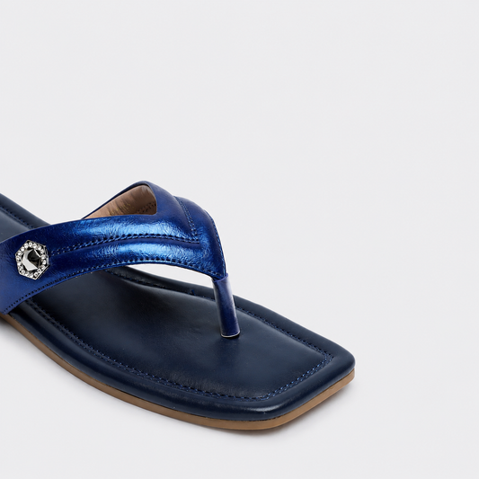 Navy Casual Slipper 800186