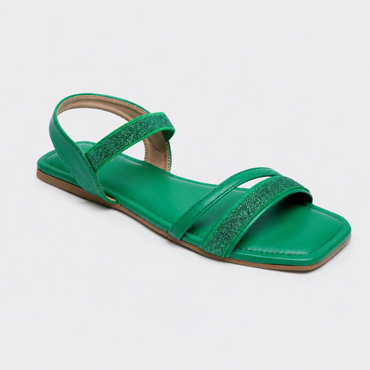 Dark Green Casual Sandal 8002278