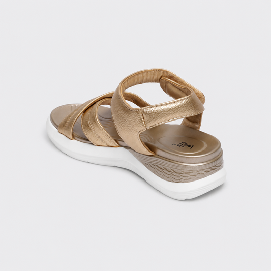 Gold Casual Sandal 8002339