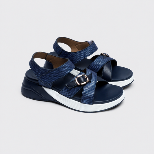 Navy Comfort Sandals 8002345