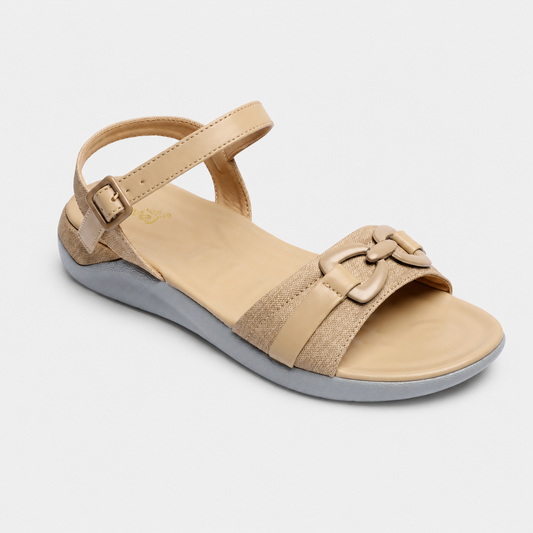 Beige Comfort Sandals 8002355