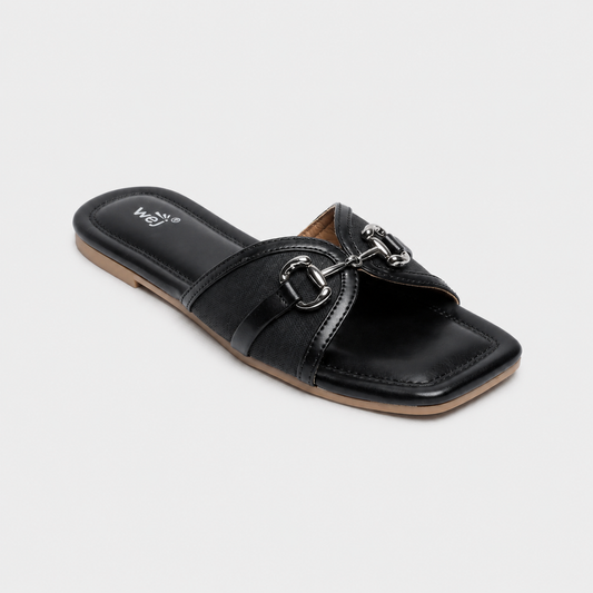 Black Casual Slipper 8003413