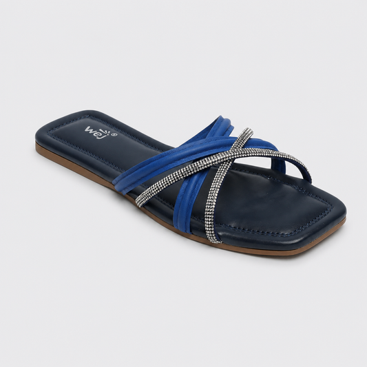 Navy Formal Slipper 8003421