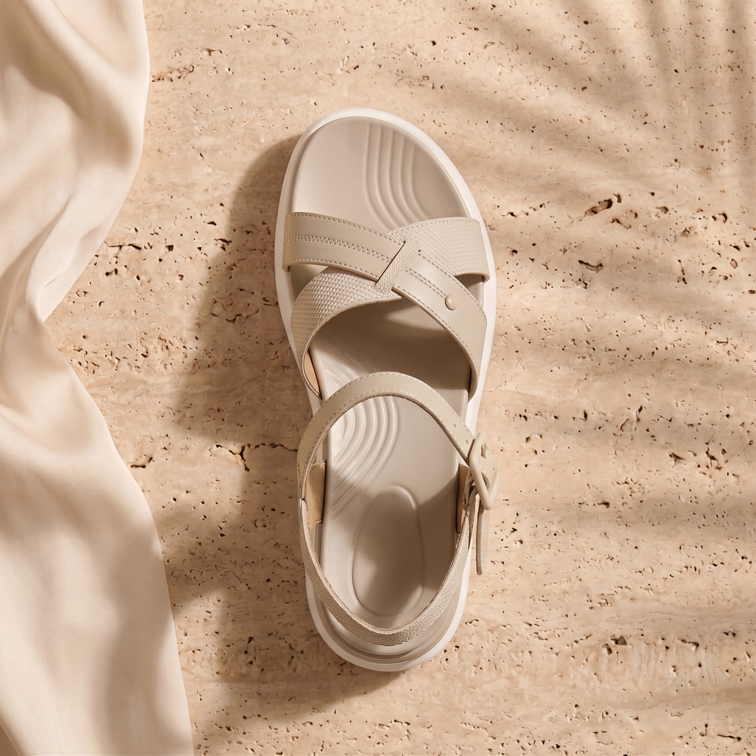 Comfort sandals by Wej Shoes featuring open-toe design and cushioned straps for casual wear.