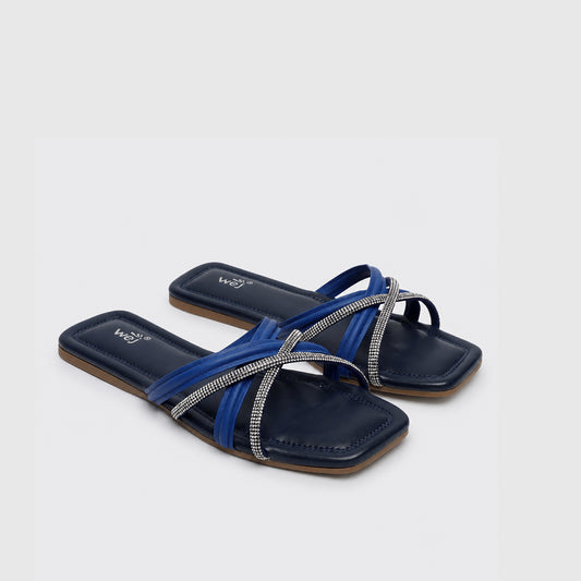 Navy Formal Slipper 8003421
