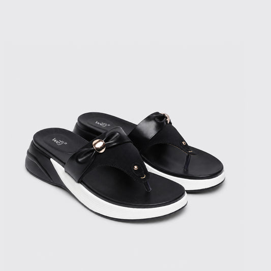 Black Casual Slipper 8001107