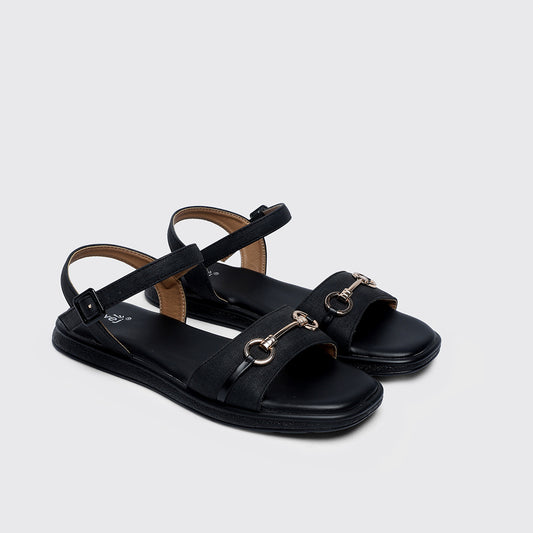 Black Casual Sandal 8002328