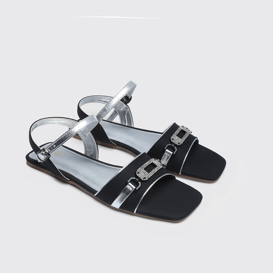 Black Casual Sandals 8002331