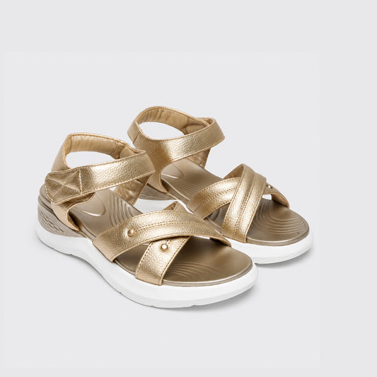 Gold Casual Sandal 8002339