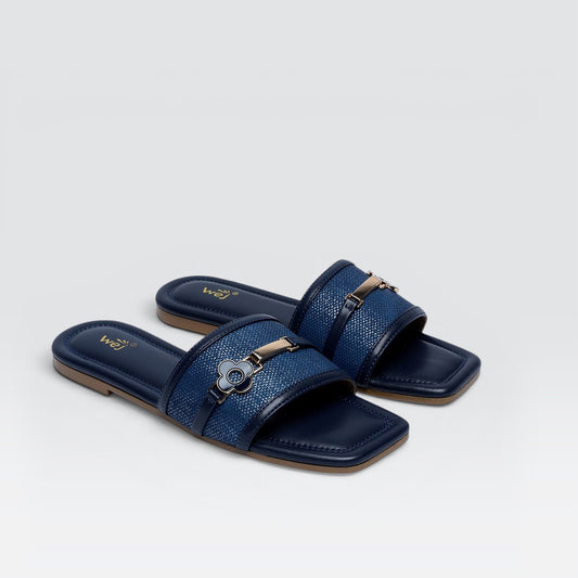 Navy Cassual Slipper 8003412
