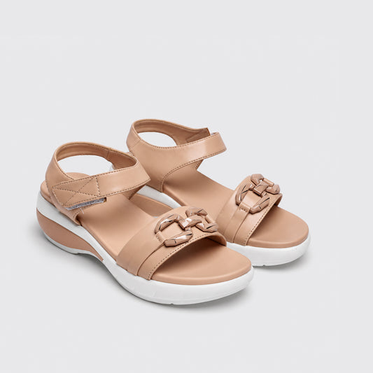 Beige Casual Sandal 8002341