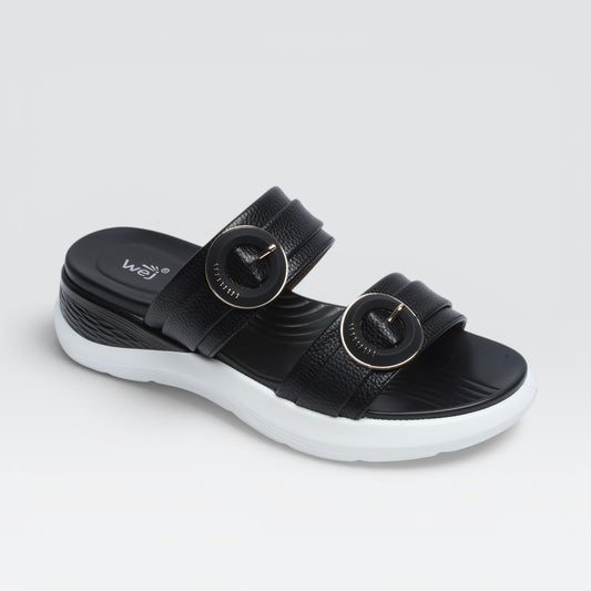 Black Comfort Slides 8003672