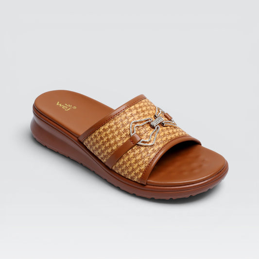 Brown Comfort Slides 8003683