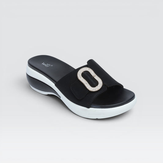 Black Casual Slipper 8003654
