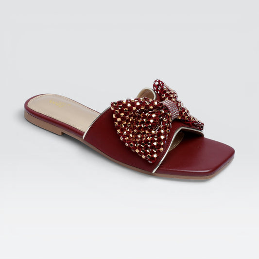 Maroon Casual Slipper 8003587