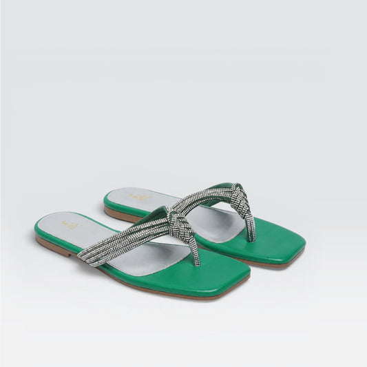Green Casual Slipper 800185