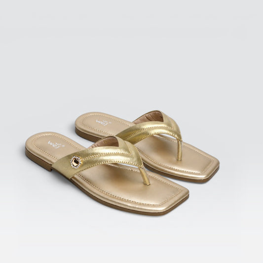 Gold Casual Slipper 800186