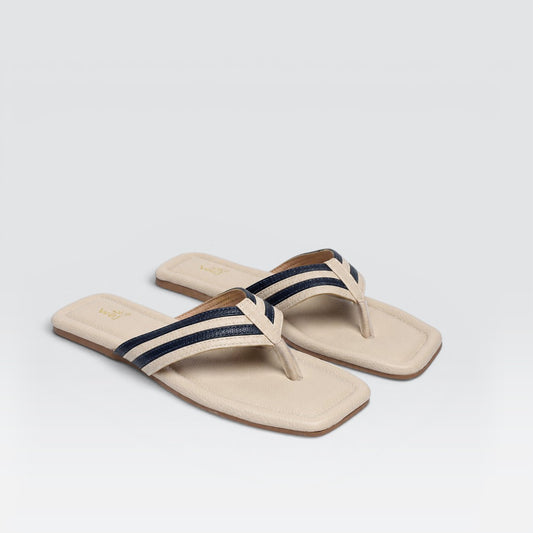 Beige Casual Chappal 8001104