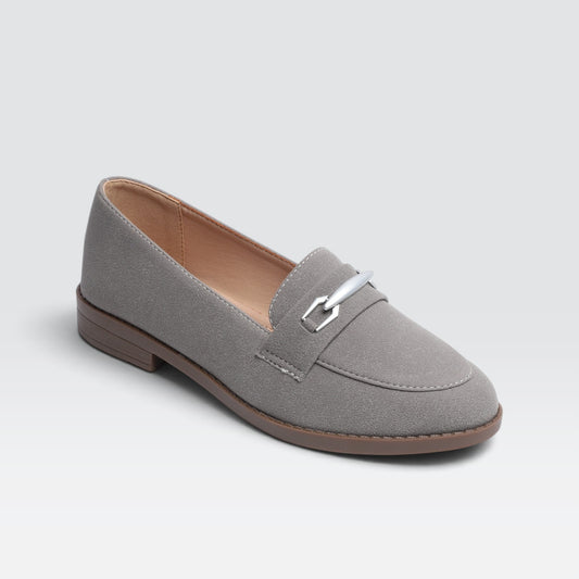 Grey Casual Pumps 8004475