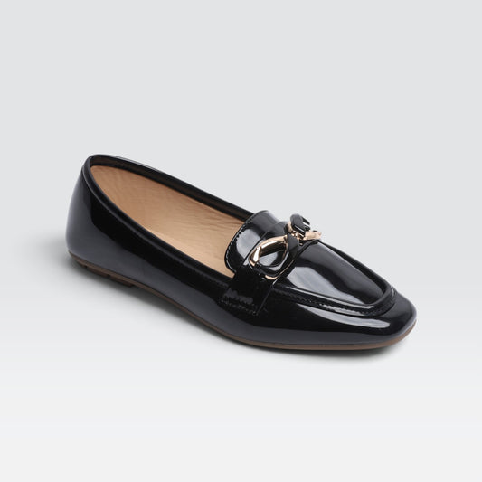 Black Casual Moccasins 8004410
