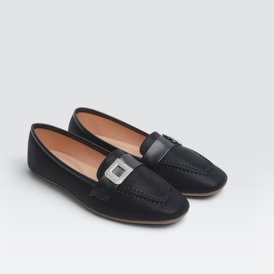 Black Casual Moccasins 8004414