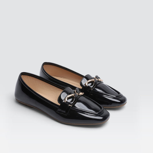 Black Casual Moccasins 8004410