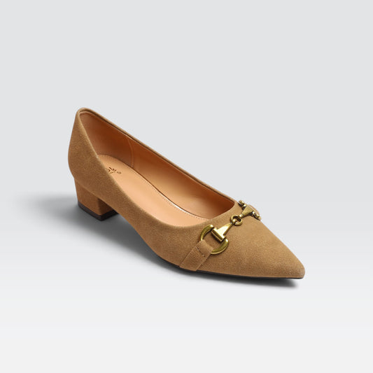 Beige Formal Court Shoes 8108282