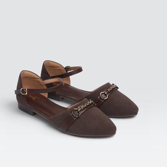 Brown Casual Pumps 8002385