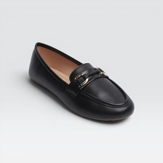 Black Casual Moccasins 8004405