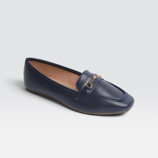 Navy Casual Moccasins 8004411