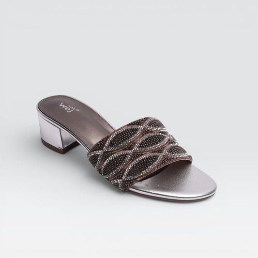 Grey Formal Slipper 8103110