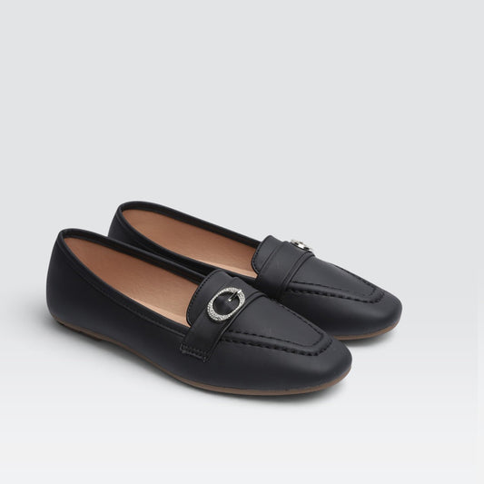 Black Casual Moccasins 8004413