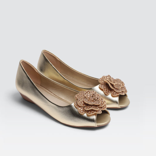 Gold Formal Pumps 8007244