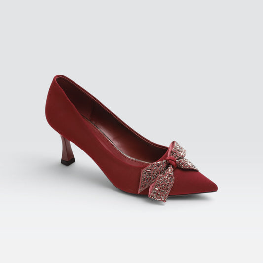 Maroon Formal Court Shoes 8108258