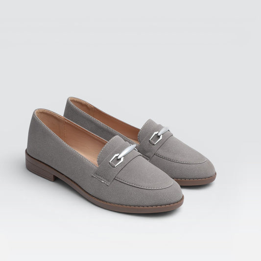 Grey Casual Pumps 8004475