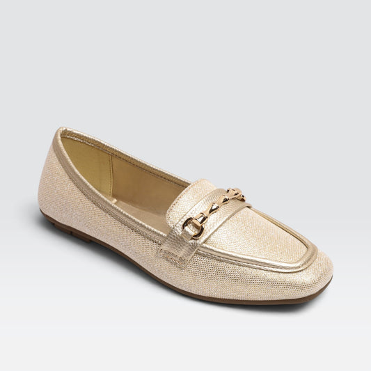 Gold Formal Moccasins 8004630