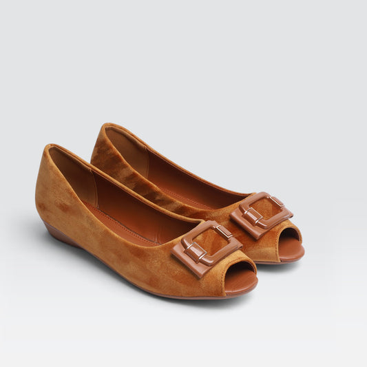 Tan Casual Pumps 8007245