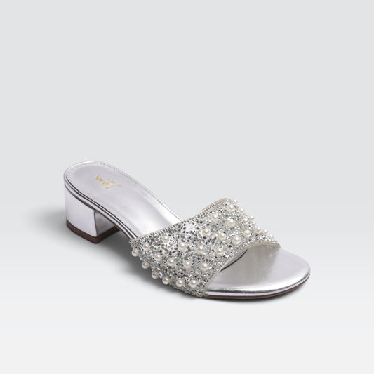 Silver Formal Slipper 8103102
