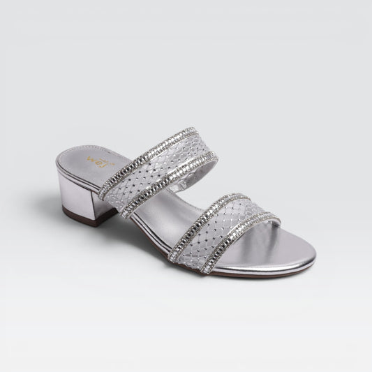 Silver Formal Slipper 8103105