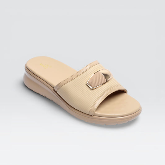 Beige Comfort Slides 8003681