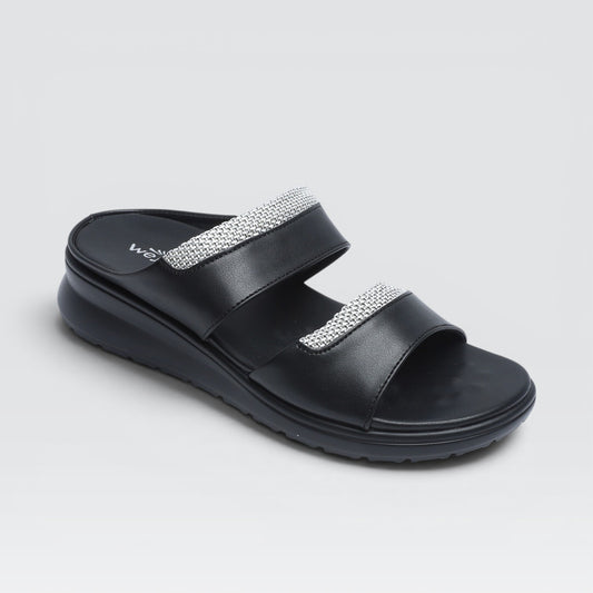 Black Comfort Slides 8003684