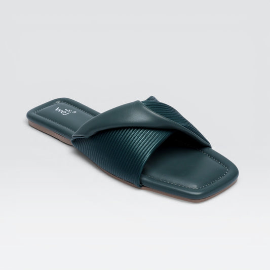 Dark Green Casual Slipper 8003708