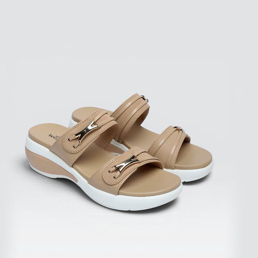 Dark Beige Casual Slipper 8003655