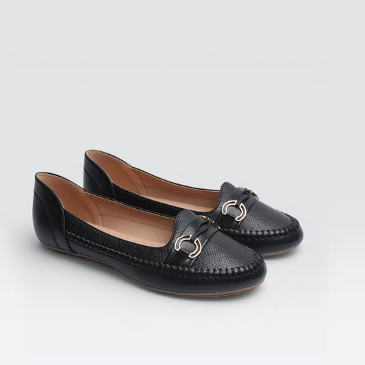 Black Casual Moccasins 8004379