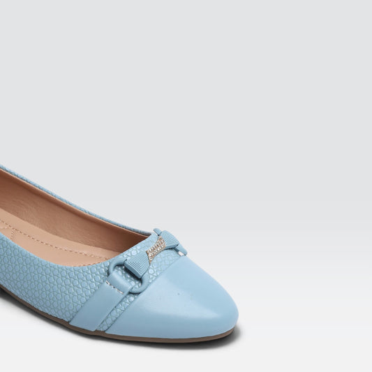 Sky Blue Casual Pumps 8006353