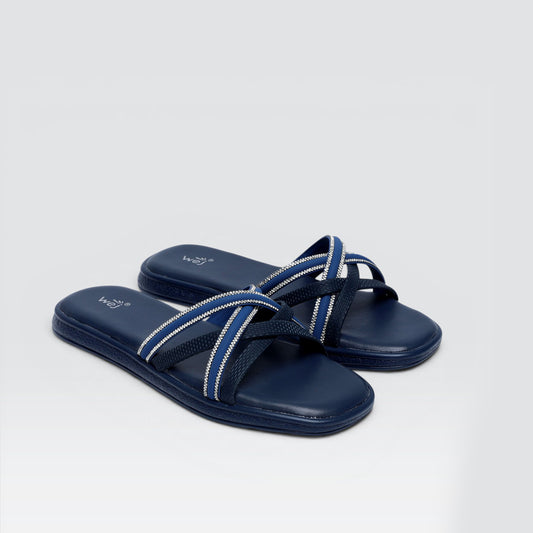 Navy Casual Slipper 8003574